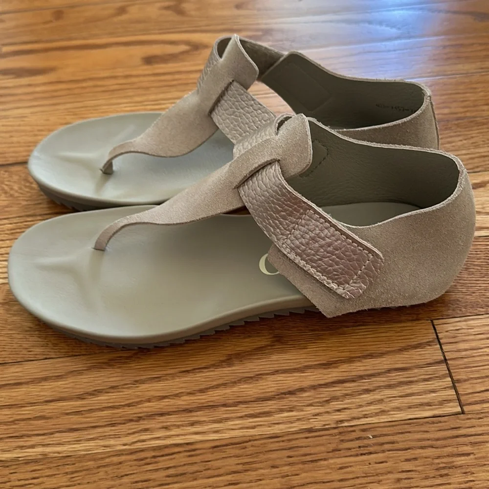 NWT - Pedro Garcia Jacqui Sandal Seasalt/white gold Sz 38.5 - Picture 2 of 8